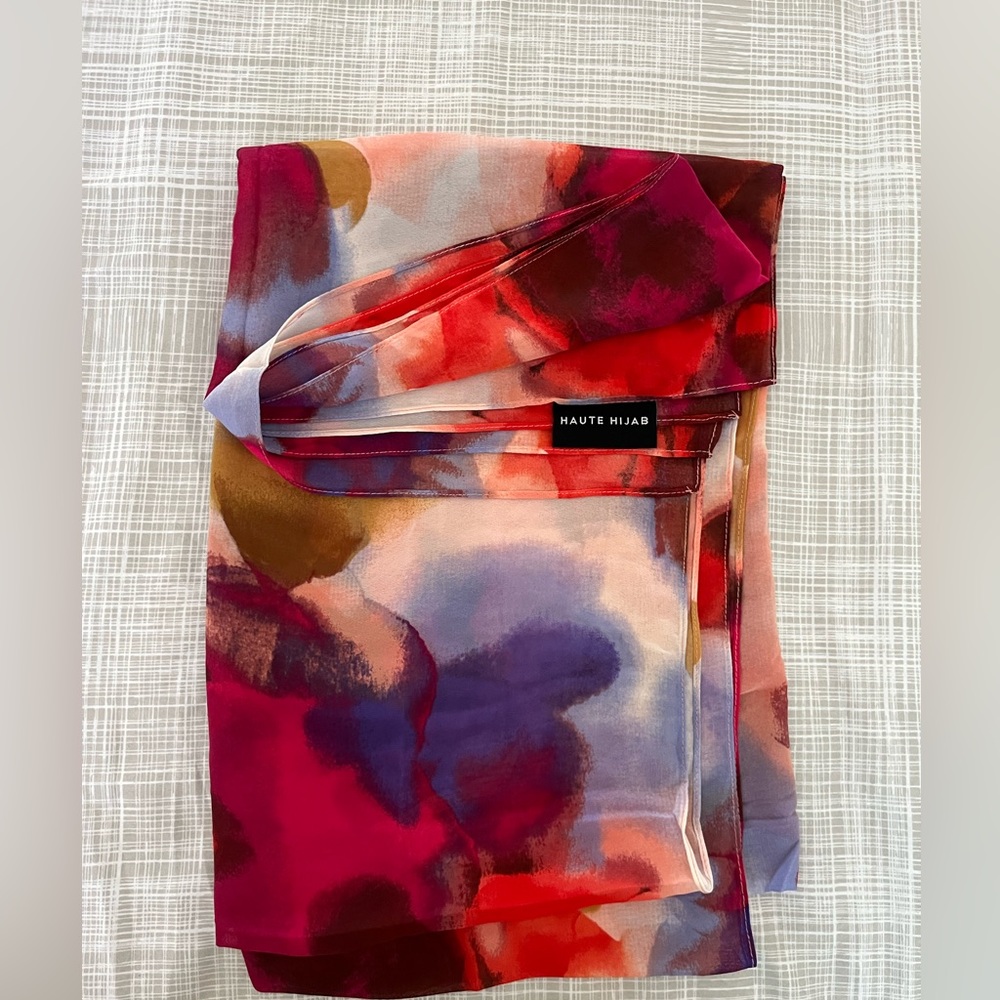 Haute Hijab Square Chiffon Scarf